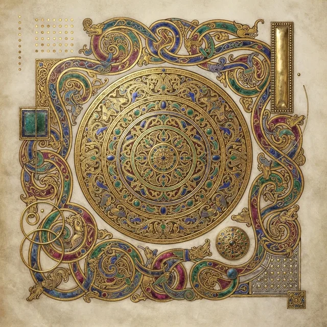 Insular Art: an illustrated celestial study of the style