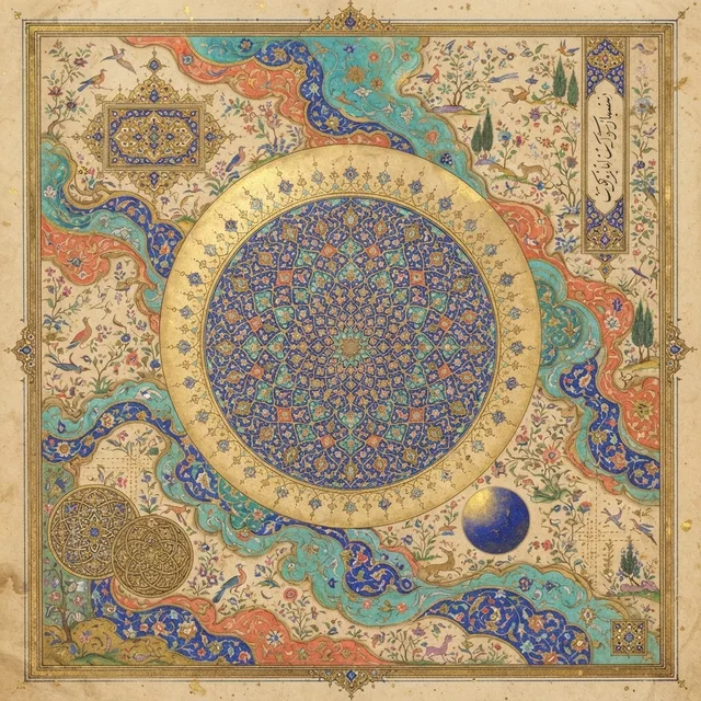 Persian Miniature: an illustrated celestial study of the style